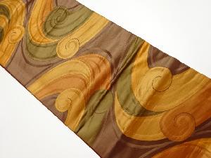 リサイクル　光琳波模様織り出し名古屋帯